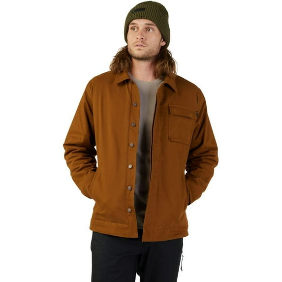 Fox Source Sherpa Jacket (Small, Nutmeg Brown)