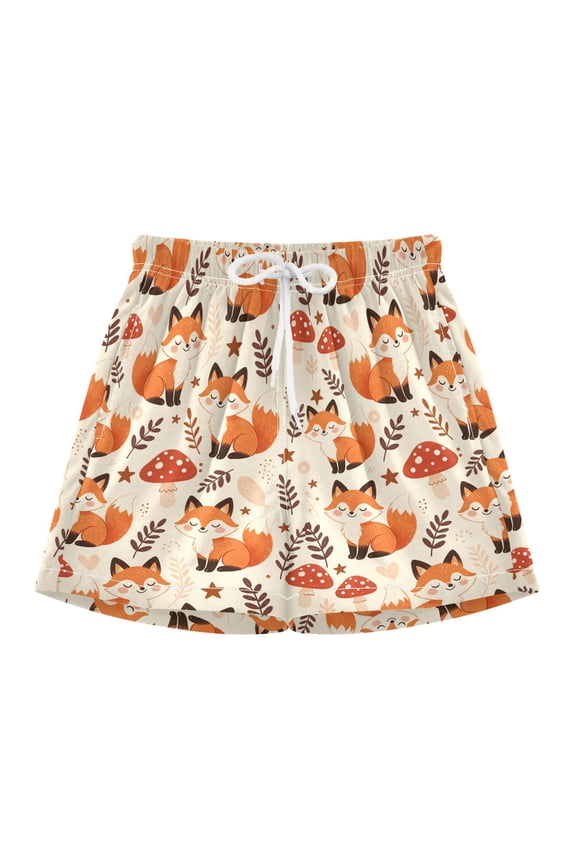 Fox Swim Trunks Quick Drying Bathing Suit Summer Shorts Swimwear