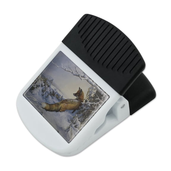 Fox Tail End of the Storm Refrigerator Fridge Magnet Magnetic Hanging Hook Note Snack Clip