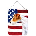 thumbnail image 1 of Fox Terrier Patriotic Wall or Door Hanging Prints, 1 of 2