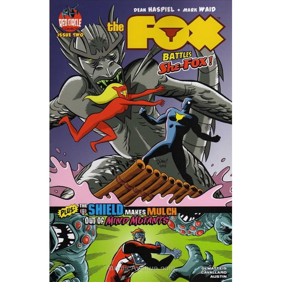 Fox, The #2 VF ; Red Circle Comic Book