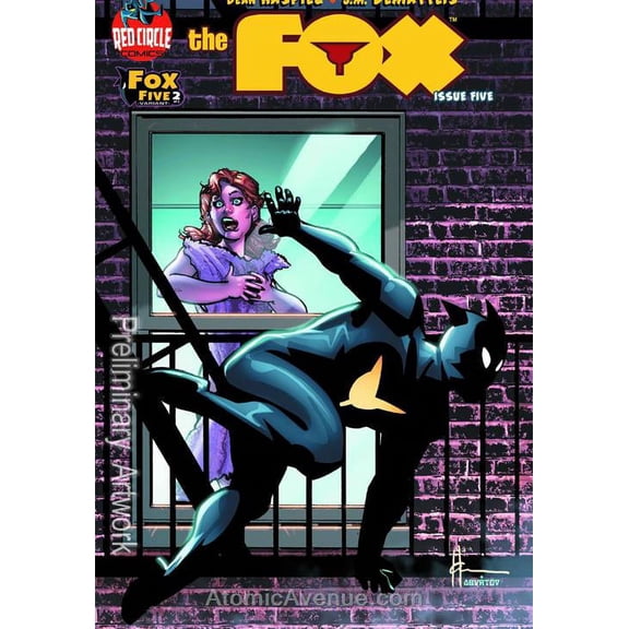 Fox, The #5B VF ; Red Circle Comic Book
