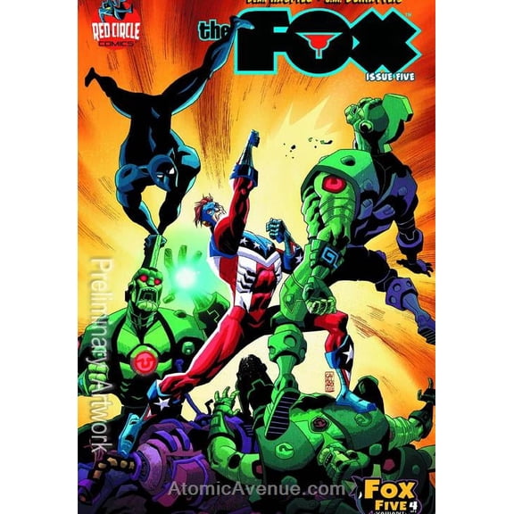 Fox, The #5D VF ; Red Circle Comic Book