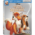 thumbnail image 1 of Fox & The Hound - Disney100 Edition Walmart Exclusive (Blu-ray + DVD + Digital Code), 1 of 8