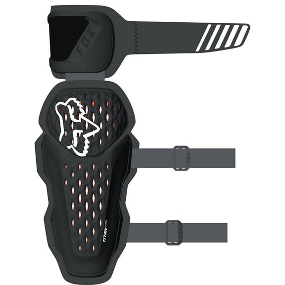 Fox Titan Pro D3O Elbow Guard - CE (Small - Medium, Black)