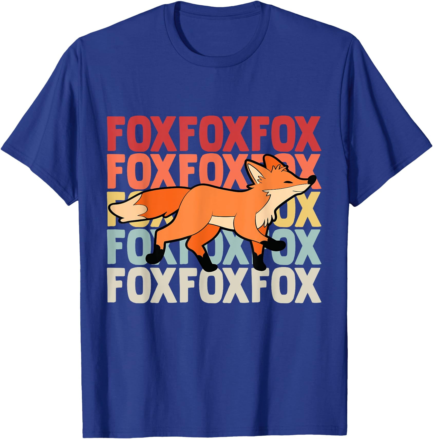 Fox-Unisex-T-Shirt-for-Men-