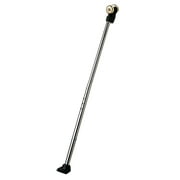 Adjustable Door Handle Home Security Bar   Metal Rod Extends from 33 5/8  to 38 7/8  Long