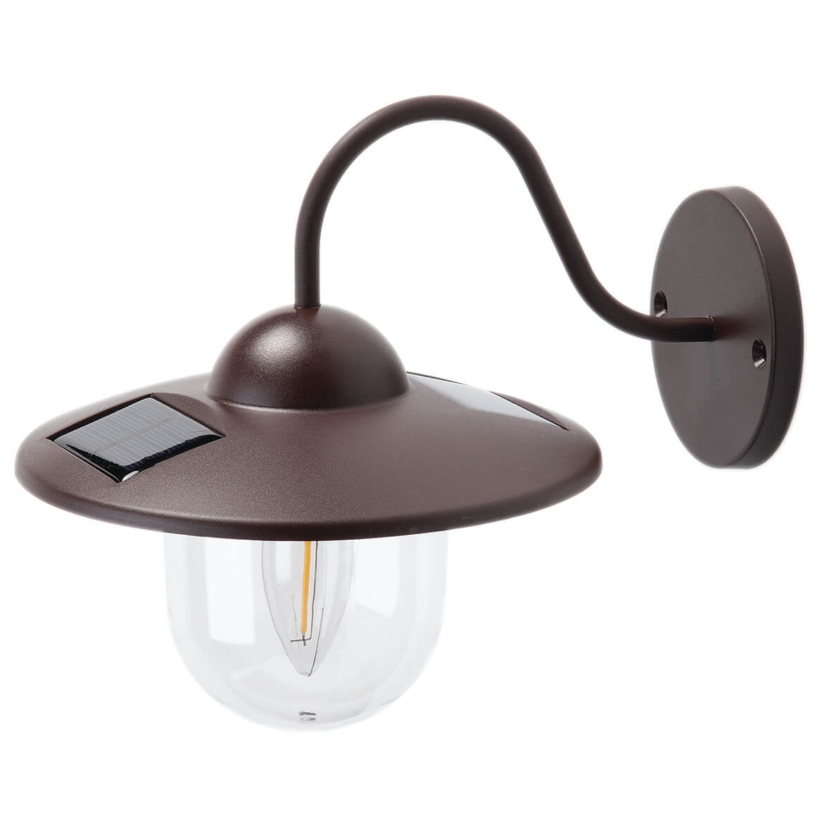 Vintage-Style Solar Wall Sconce by Fox River Creations