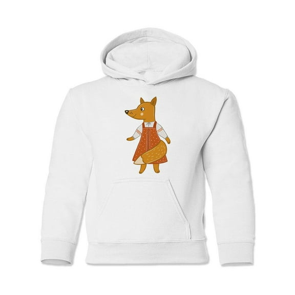 Fox Wearing A Dress Hoodie Juniors -Image by Shutterstock,  Medium