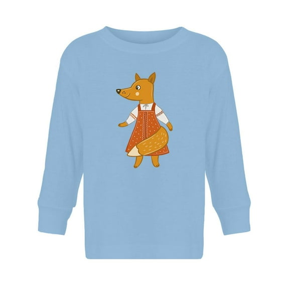 Fox Wearing A Dress Long Sleeve Toddler -Image by Shutterstock,  2 Toddler