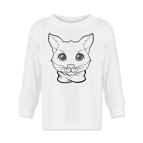 Fox With A Scarf Long Sleeve Toddler -Image by Shutterstock,  5 Toddler