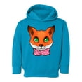 thumbnail image 1 of Fox With Green Eyes Hoodie Toddler -Image by Shutterstock,  5 Toddler, 1 of 4