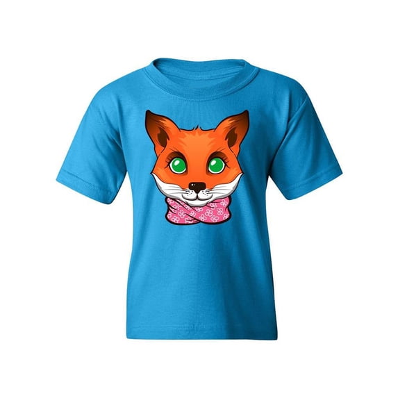 Fox With Green Eyes T-Shirt Juniors -Image by Shutterstock, Small