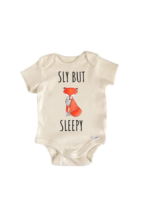 Fox Woodland Animal Sly Infant Gift Baby OnesieĀ®