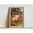 thumbnail image 1 of Fox in Woods Cottagecore Dark Academia Art Print Mystical Woodland Wall Art Vintage Nature Poster for Living Room Bedroom or Gallery Wall, 1 of 3
