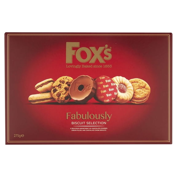 Fox's Fabulously Biscuits 275G, Imported from Britain