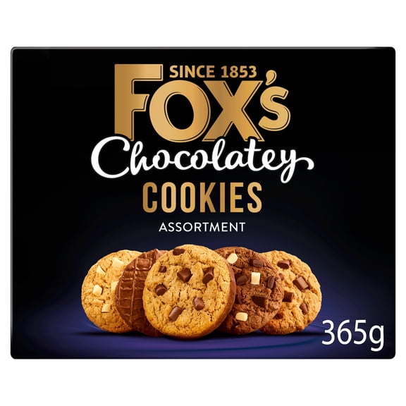 Fox's Fabulous Cookies Assortment 365G, Imported from Britain