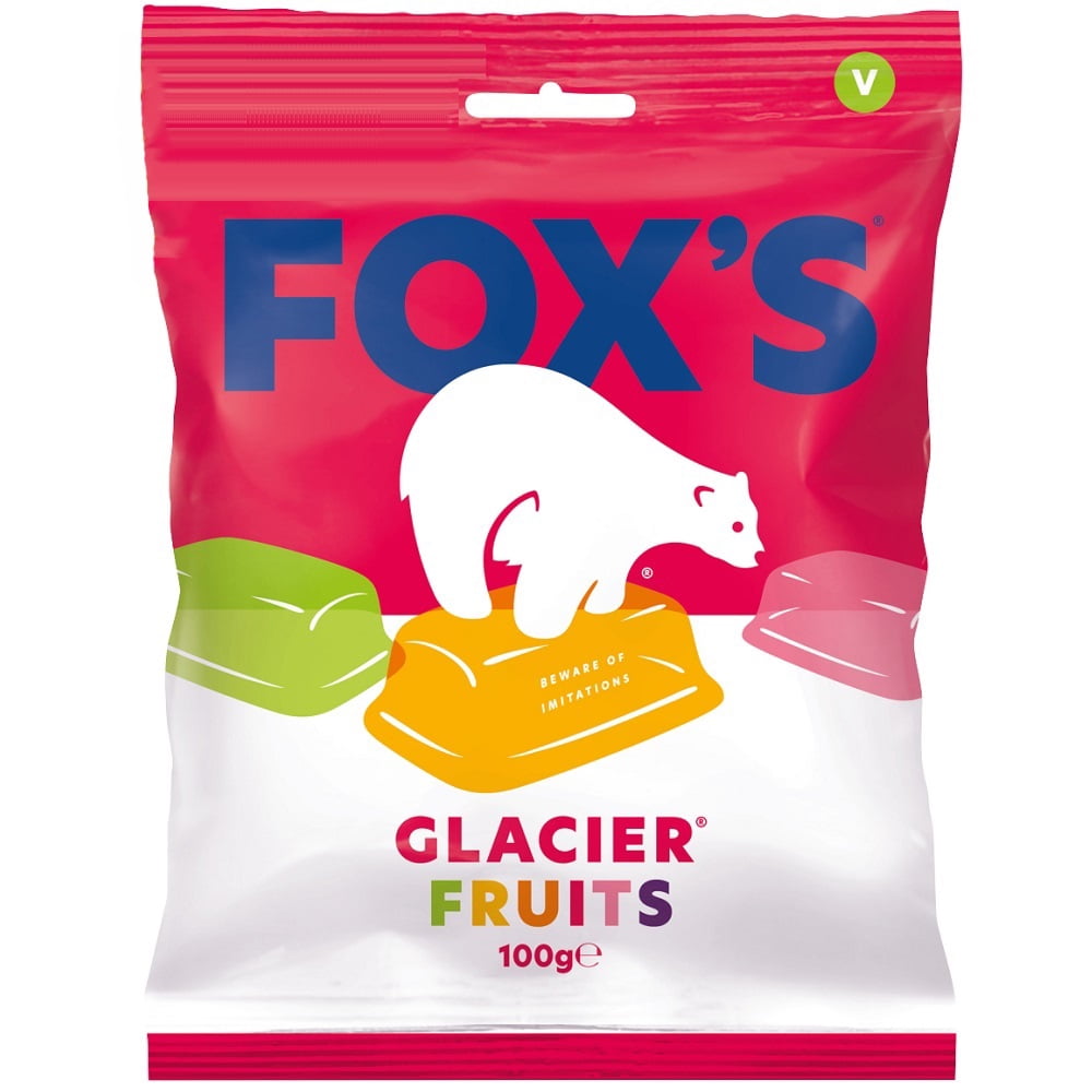 Fox's Glacier Fruits 100g (Pack of 6)