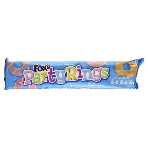 Fox's Party Rings 125g (Pack of 2)