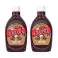 thumbnail image 1 of Foxâ€™s U-bet Coffee Flavored Syrup (2 Pack) â€” A Brooklyn Original, 20OZ, Kosher Certified, Fat Free, No High Fructose Corn Syrup -Made in the USA., 1 of 3