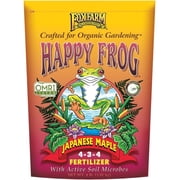 FoxFarm 752289500411 FX14055 Happy Frog Japanese Maple Fertilizer, 1-Pack, Japanese maple fertilizer uses lower nitrogen formula that supports a natural.., By Brand FoxFarm