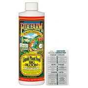 FoxFarm Big Bloom Organic Liquid Fertilizer, 16 oz | 1 Pint 1 Pack + Twin Canaries Chart