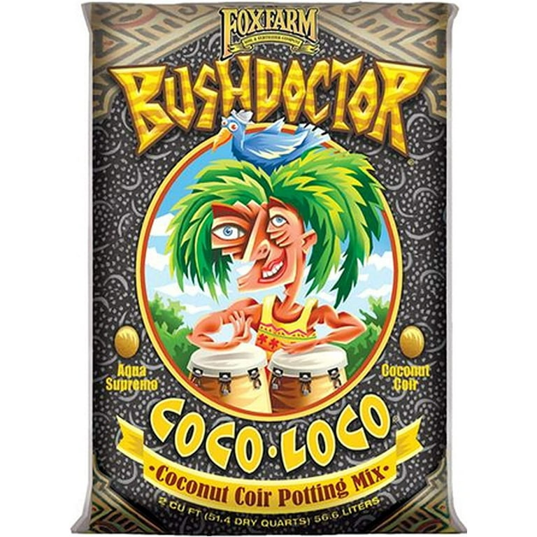 Fox Farm Bush Doctor - Coco Loco Tropical Planting Mix with