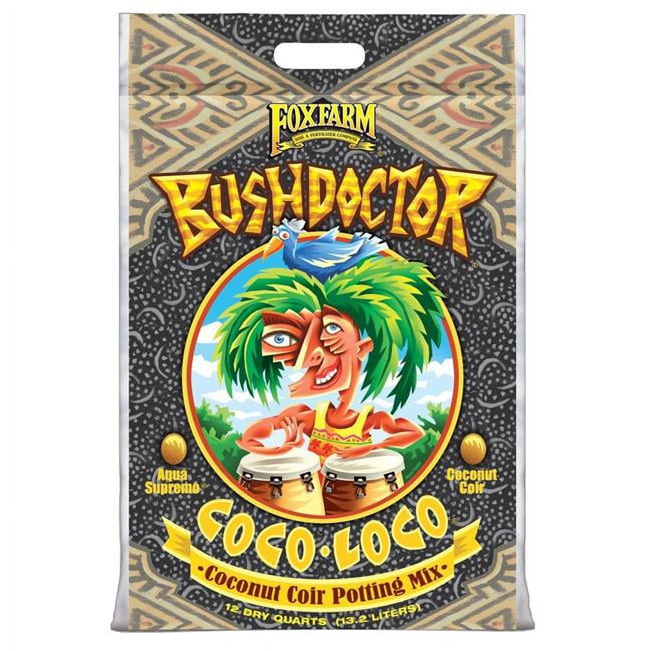 Foxfarm Soil Plant Coco Loco Coconut Coir 12 qt Potting Mix