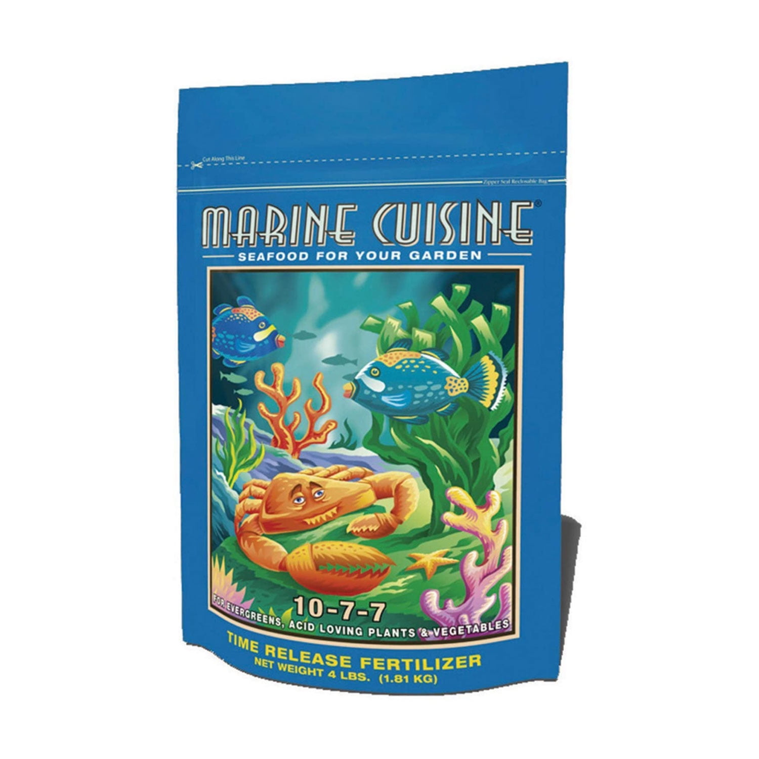 FoxFarm FX14016 Marine Cuisine Time Release Garden Seafood Fertilizer, 4 lb