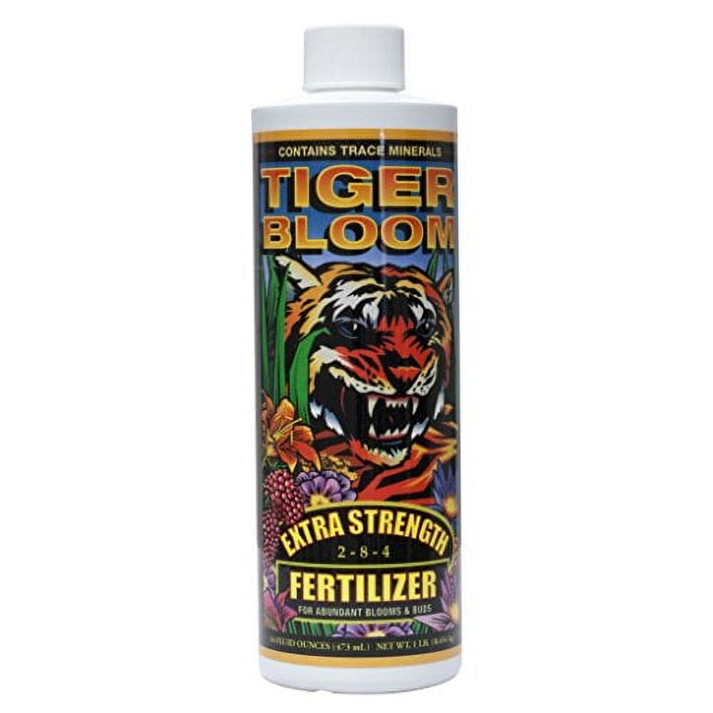 FoxFarm FX14019 1-Quart FoxFarm Tiger Bloom Fertilizer 2-8-4