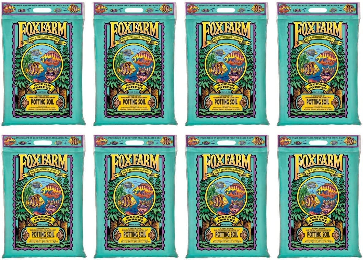FoxFarm Ocean Forest NutrientRich Potting Soil Mix, pH Adjusted, 12