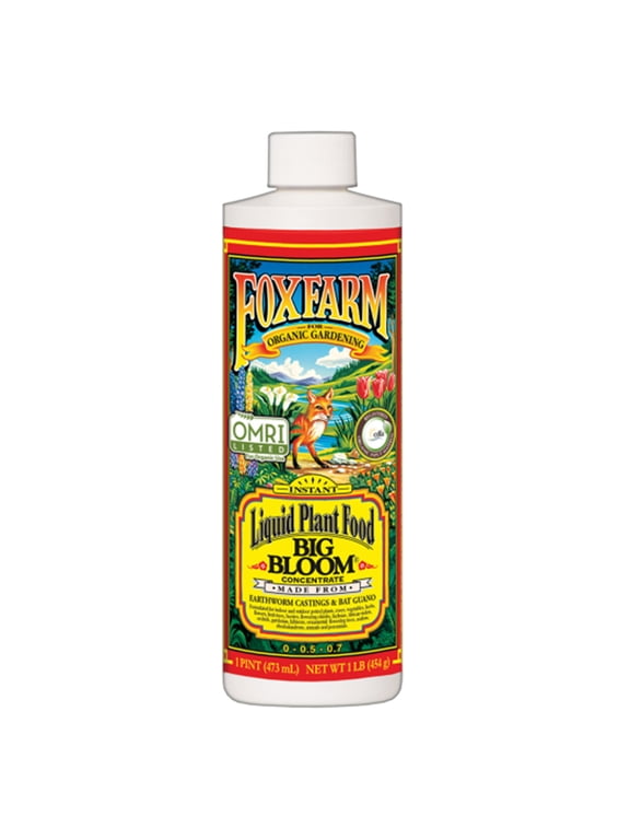 FX14091 Big Bloom Liquid Concentrate Organic Plant Food, 1 Pint