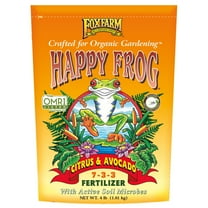 FoxFarm FX14640 Happy Frog Organic Citrus and Avocado Fertilizer, 4 Pounds