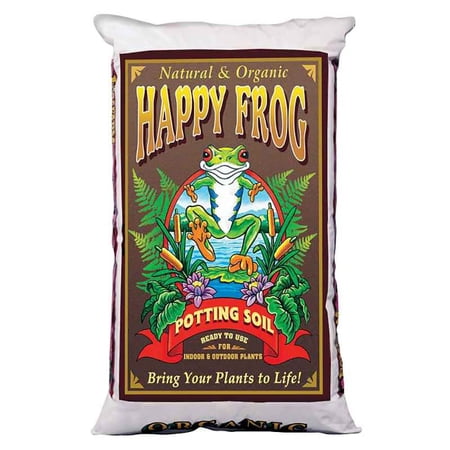 FoxFarm Happy Frog Nutrient Rich Rapid Growth Potting Soil, 2 Cu Feet | FX14081