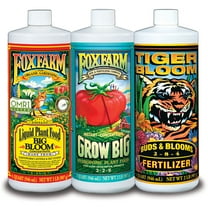 FoxFarm Hydro Formula Nutrients Trio 3 Quarts Liquid Plant Fertilizers | FX14050