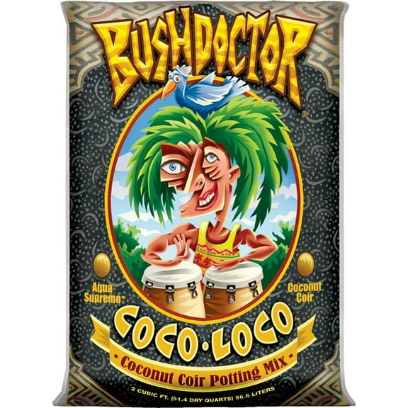 FoxFarm Coco Loco Potting Mix - Drainage Holes - 2 cu ft