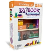 FoxMind Games By The Book - A Novel Stacking Puzzle, Brainteaser Logic Thinking With 40 Challenges, Ages 8+, 1+ Player