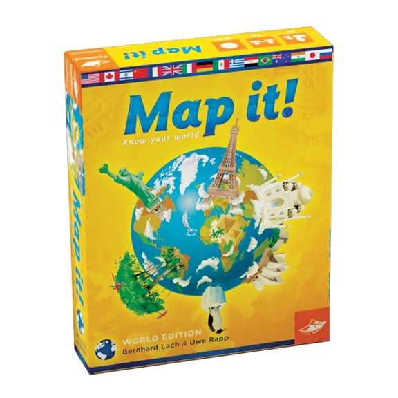 FoxMind Games Map It! - World Edition