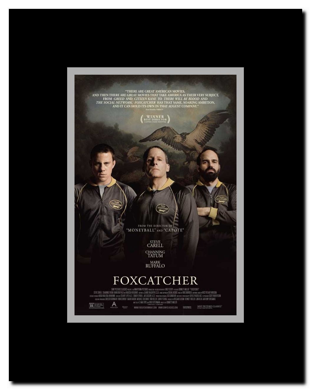 Foxcatcher Framed Movie Poster