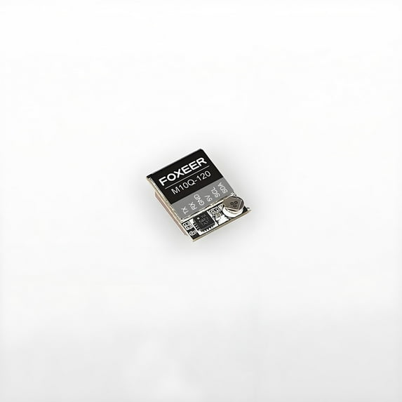 Foxeer M10Q GPS Module with QMC5883 Compass and Ceramic Antenna – High-Precision Dual Protocol NMEA/UBLOX, 72 Channels, Fast Lock, Multiple Sizes (120/180/250) for FPV Racing Drones & RC Airplanes