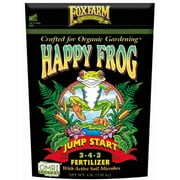 Foxfarm 4 LB Happy Frog Jump Start 3-4-3 Dry Fertilizer Contains Mycor, Each