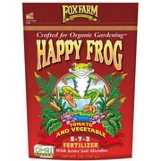 Foxfarm 4 LB Happy Frog Tomato & Vegetable Fertilizer pH Balanced With, Each