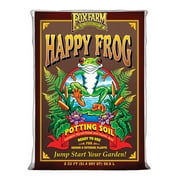 Foxfarm Happy Frog Ph Adjusted Garden Potting Soil Mix, 2 Cubic Feet 30 Pack