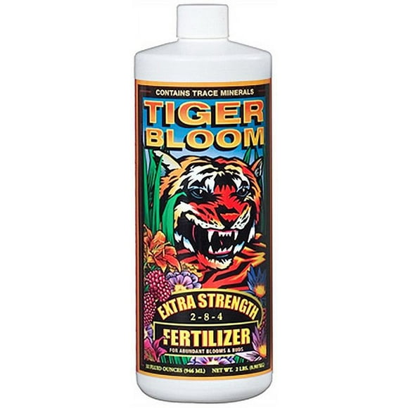 Foxfarm QT Tiger Bloom High Phosphorus Fertilizer Ultra Potent Fast Ac, Each