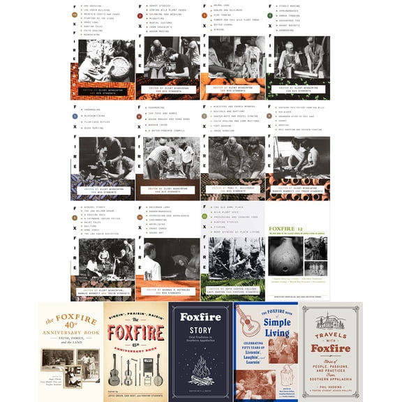Foxfire: 50th Anniversary Complete Collection Series Set (17 books)