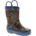 thumbnail image 1 of Foxfire Childrens Brown Monster Trucks Boots - Size 6, 1 of 4