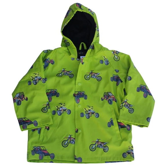 Foxfire FOX-601-36-4T Childrens Green Sand Toys Raincoat - Size 4T