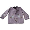 thumbnail image 1 of Foxfire  Girls Lilac Rainbow Unicorn Toddler Raincoat - Size 2T, 1 of 1