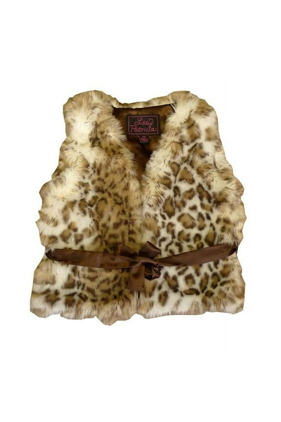 for Kids FOX-702-15-L Snow Leopard Vest - Large