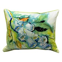 Foxgloves Large Indoor/Outdoor Pillow 16x20